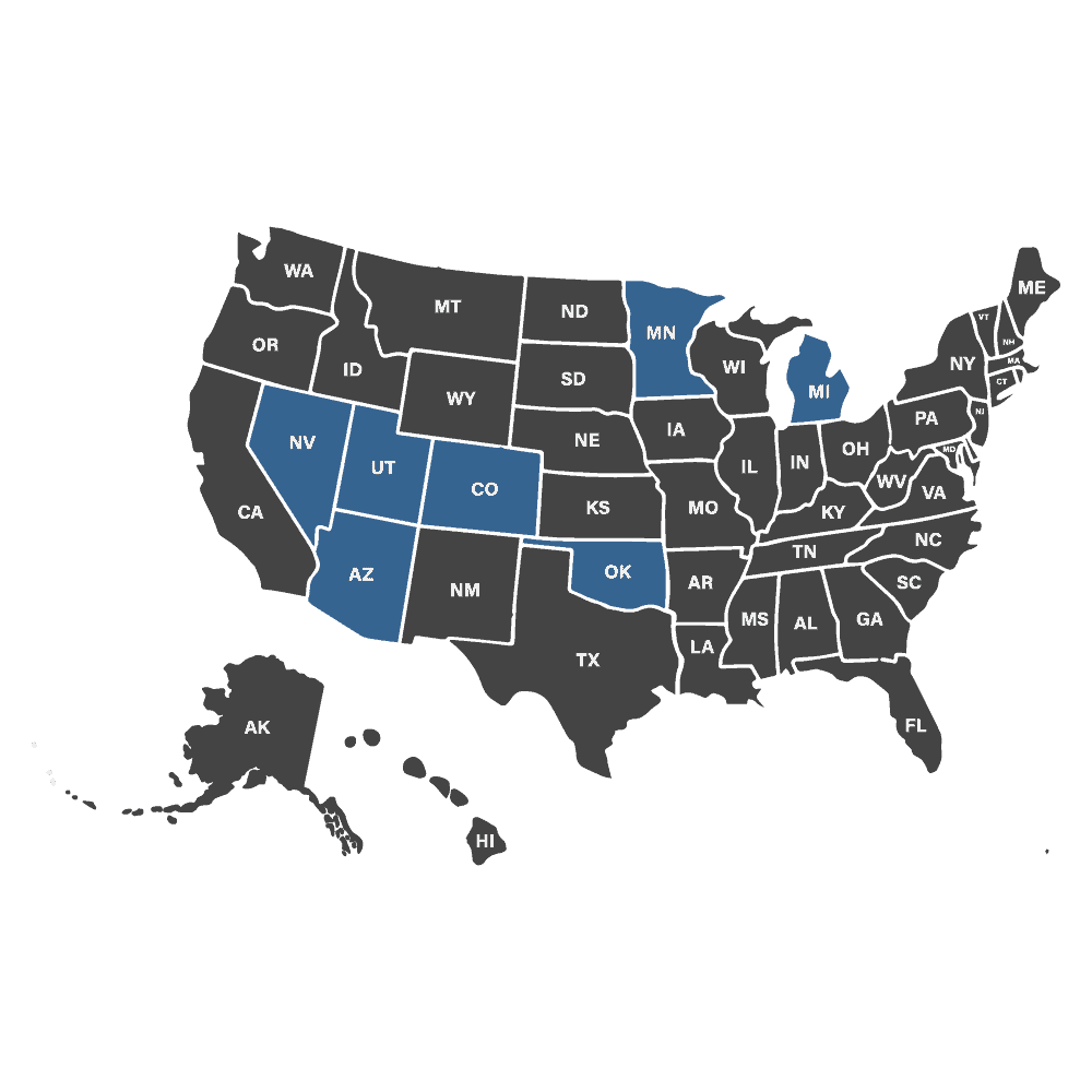 States that Kino Financial operates in